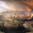 „Oblężenie i zniszczenie Jerozolimy” – obraz olejny Davida Robertsa z 1850 r.