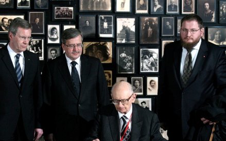 Prezydent RP Bronisław Komorowski, prezydent Niemiec Christian Wulff, przewodniczący Międzynarodowej