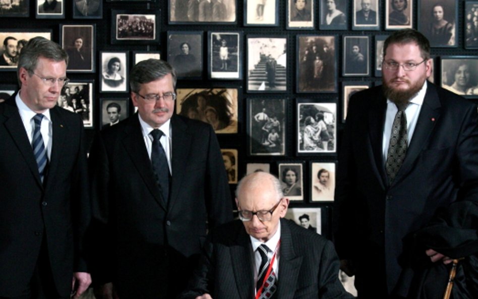 Prezydent RP Bronisław Komorowski, prezydent Niemiec Christian Wulff, przewodniczący Międzynarodowej