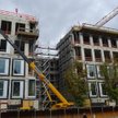 Prace na budowie ambasady posuwają się do przodu. Zdjęcie z 21.10.2022