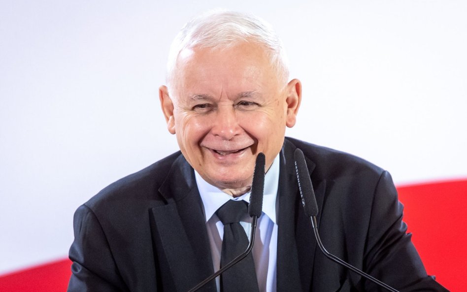 Prezes PiS Jarosław Kaczyński