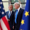 Donald Tusk i Donald Trump w Brukseli, maj 2017 r.