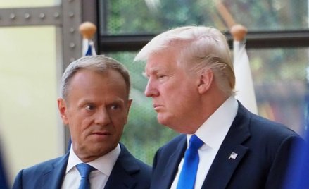 Donald Tusk i Donald Trump