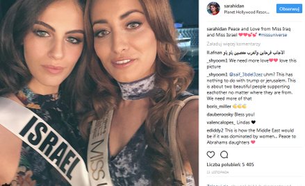 Irak: Rodzina miss uciekła z kraju. Powód? Selfie