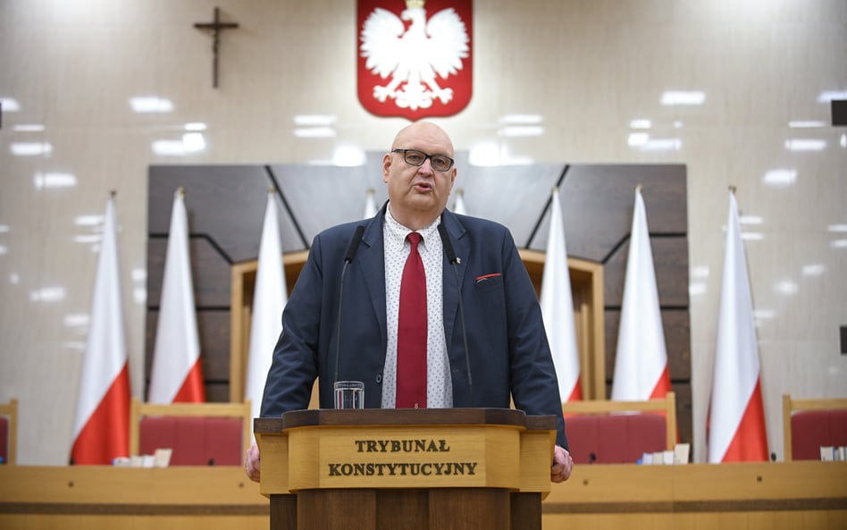 Prezes Trybunału Konstytucyjnego Bogdan Święczkowski