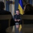 Wołodymyr Zełenski podczas wywiadu dla Reutersa, Kijów, 2 października