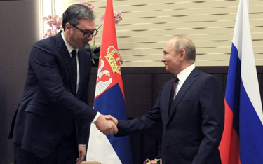 Aleksandar Vučić i Władimir Putin