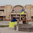 Ukraińscy żołnierze w mieście Bałaklija w obwodzie charkowskim