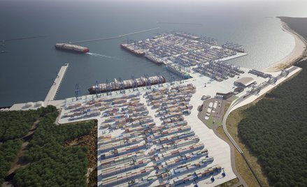 Wizualizacja Baltic Hub