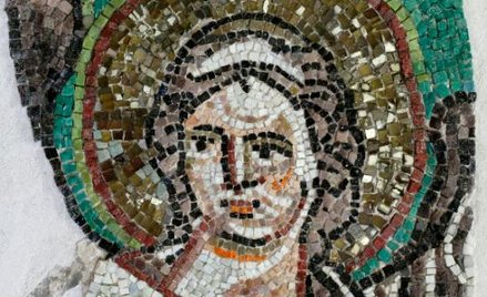 Fragment mozaiki z aniołem z kościoła San Vitale w Rawennie; © SBAP – RAVENNA (MIBAC-ITALIA)