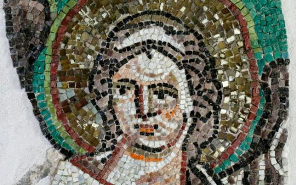 Fragment mozaiki z aniołem z kościoła San Vitale w Rawennie; © SBAP – RAVENNA (MIBAC-ITALIA)