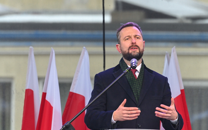 Wicepremier, minister obrony narodowej Władysław Kosiniak-Kamysz podczas uroczystości z okazji 104. 