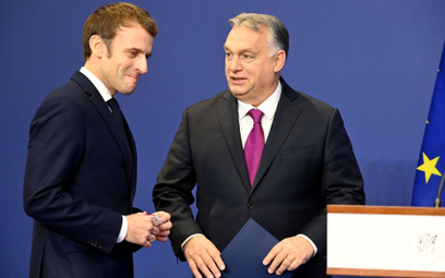 Emmanuel Macron i Viktor Orban