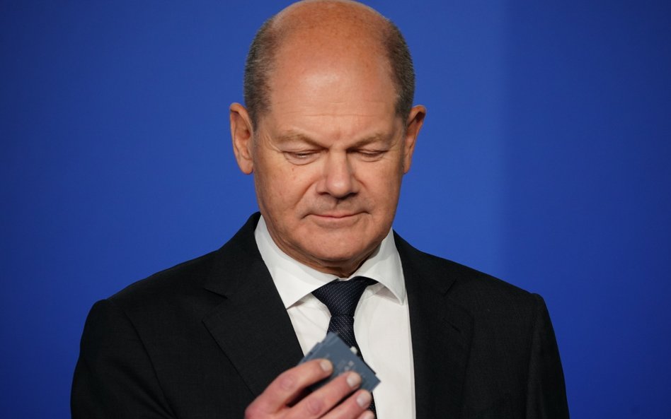 Kanclerz Niemiec Olaf Scholz