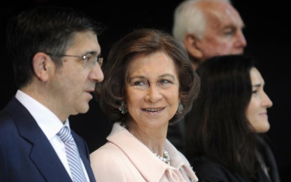 Premier Patxi Lopez (z lewej)