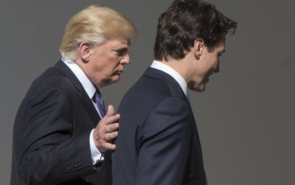 Justin Trudeau z wizytą u Donalda Trumpa