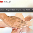 Senior.gov.pl, rządowy portal o polityce senioralnej, jest jednym z tych, które otrzymały od PFRON o
