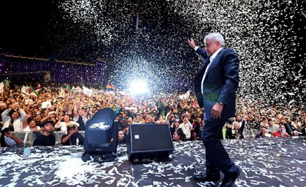 Lopez Obrador zdobył 53 proc. głosów, 20 pkt proc. więcej niż najgroźniejszy rywal