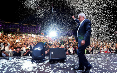 Lopez Obrador zdobył 53 proc. głosów, 20 pkt proc. więcej niż najgroźniejszy rywal