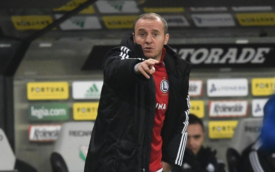 Aleksandar Vuković będzie z Markiem Saganowskim prowadził Legię do końca sezonu