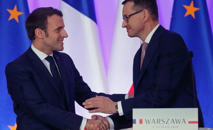 Morawiecki i Macron promują nową politykę gospodarczą