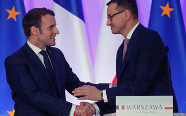 Morawiecki i Macron promują nową politykę gospodarczą