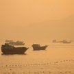 Widok na Cieśninę Ormuz z Musandam w Omanie