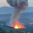 Potężna eksplozja w fabryce amunicji w Serbii