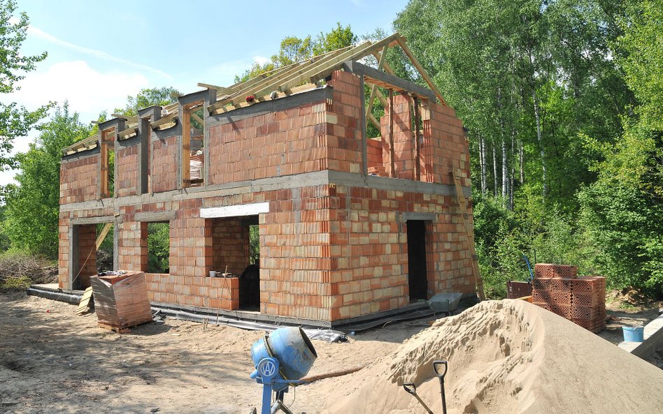 Deweloperzy na niskich obrotach. Kowalscy porzucili kielnie