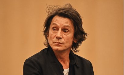 Krzysztof Warlikowski podczas spotkania po spektaklu „Elizabeth Costello” na Festiwalu Sztuk Przyjem