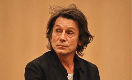 Krzysztof Warlikowski podczas spotkania po spektaklu „Elizabeth Costello” na Festiwalu Sztuk Przyjem