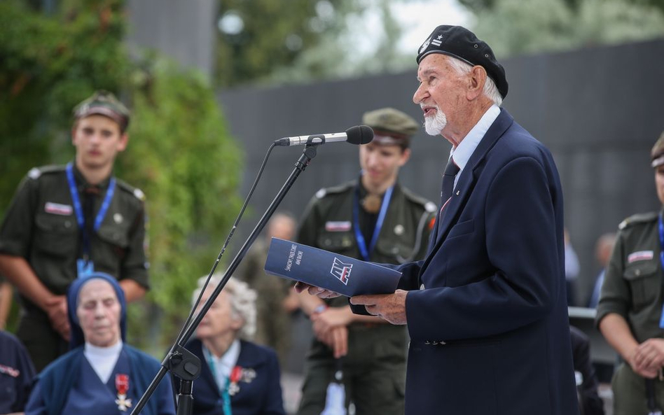 Prezes Światowego Związku Żołnierzy AK Leszek Żukowski