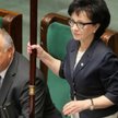 Elżbieta Witek tłumaczyła, że posiedzenie Sejmu zostało odroczone, by posłowie mogli się zająć kampa