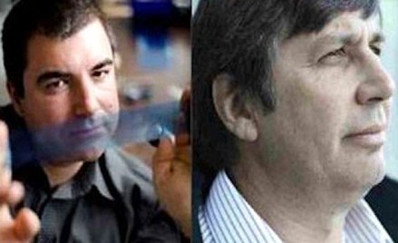 Andre Geim (z prawej) i Konstantin Novoselov