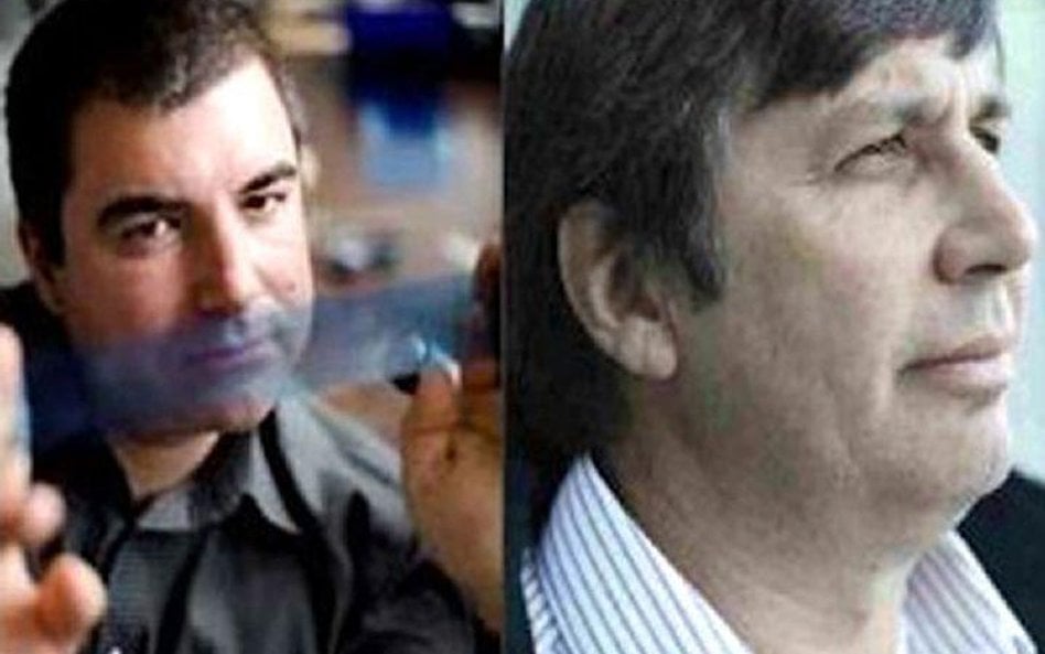 Andre Geim (z prawej) i Konstantin Novoselov