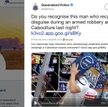 Napadł na stację z torbą na głowie. Zdjął ją, aby schować łup