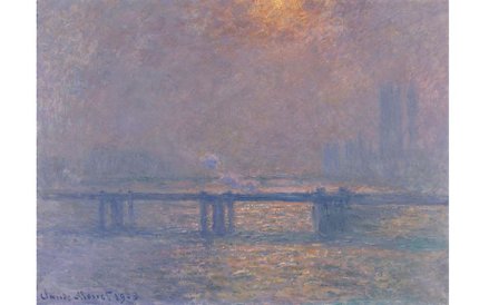 Claude Monet Charing Cross Bridge, the Thames
