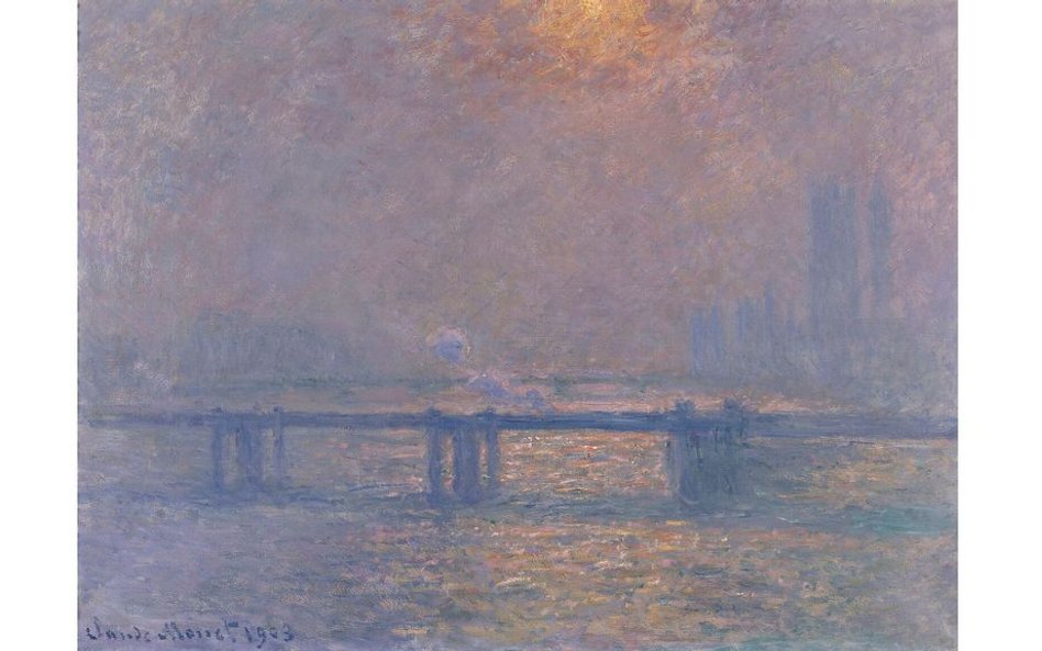 Claude Monet Charing Cross Bridge, the Thames