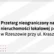 Przetarg nieograniczony na sprzedaż nieruchomości lokalowej