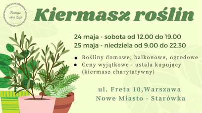 To drugi już charytatywny kiermasz roślin u oo. Dominikanów