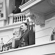 Prezydent Bolesław Bierut na kongresie zjednoczeniowym PPR i PPS