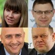 Od lewej: prof. Marek Konopczyński, Monika Horna-Cieślak, dr Konrad Ciesiołkiewicz, Paweł Kukiz-Szcz