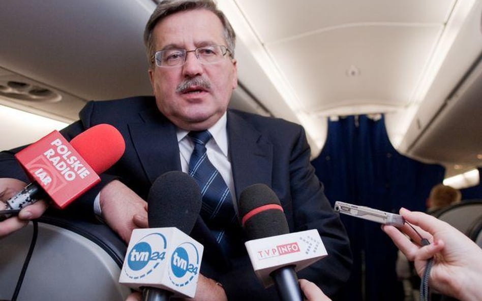 Prezydent Bronisław Komorowski