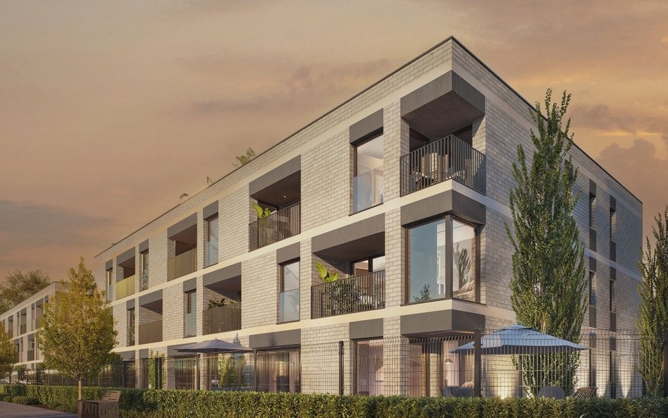 Piniova Apartamenty to dwa trzykondygnacyjne budynki w sercu warszawskiego Mokotowa