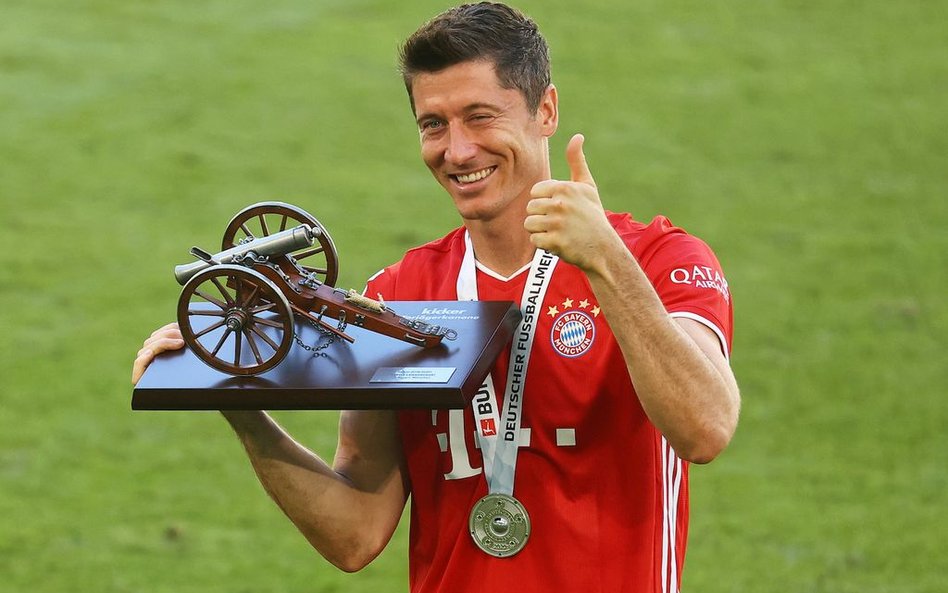 Lewandowski gra o Puchar Niemiec
