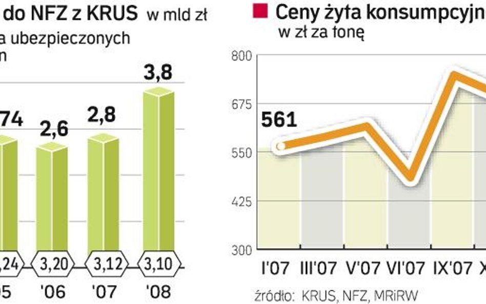 Żyto dziurawi budżet