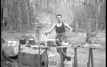 Kucharz Šafr, Horožanka [obecnie na Ukrainie], 11 sierpnia 1915, fot. Gustav Brož