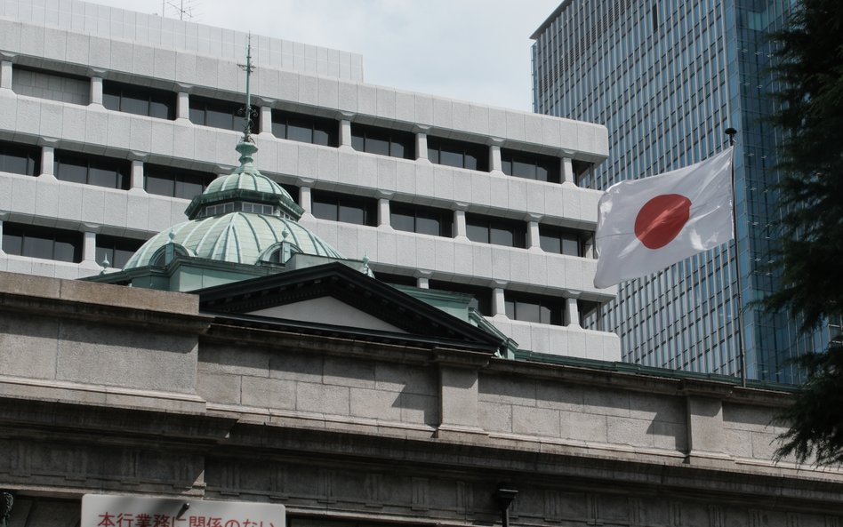 Japońska inflacja trzeci rok z rzędu powyżej celu Banku Japonii