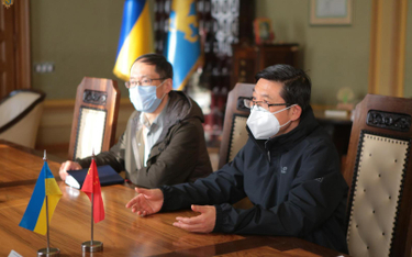 Spotkanie administracji obwodowej we Lwowie z ambasadorem Chin Fan Xianrongiem