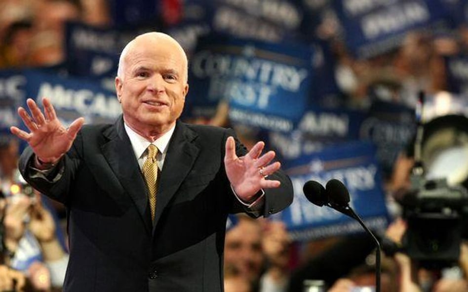 John McCain, republikański kandydat na prezydenta